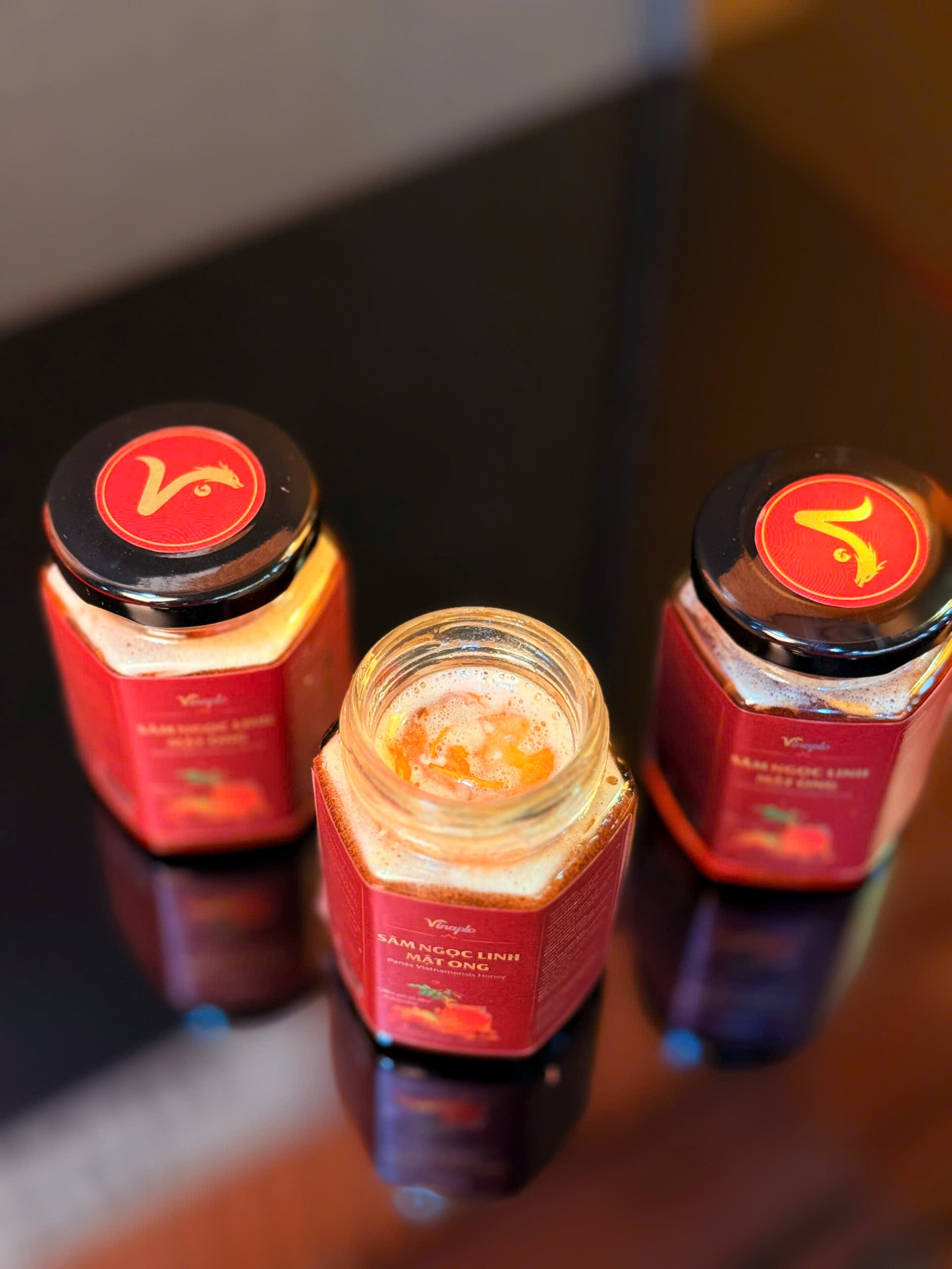 Sâm Ngọc Linh mật ong