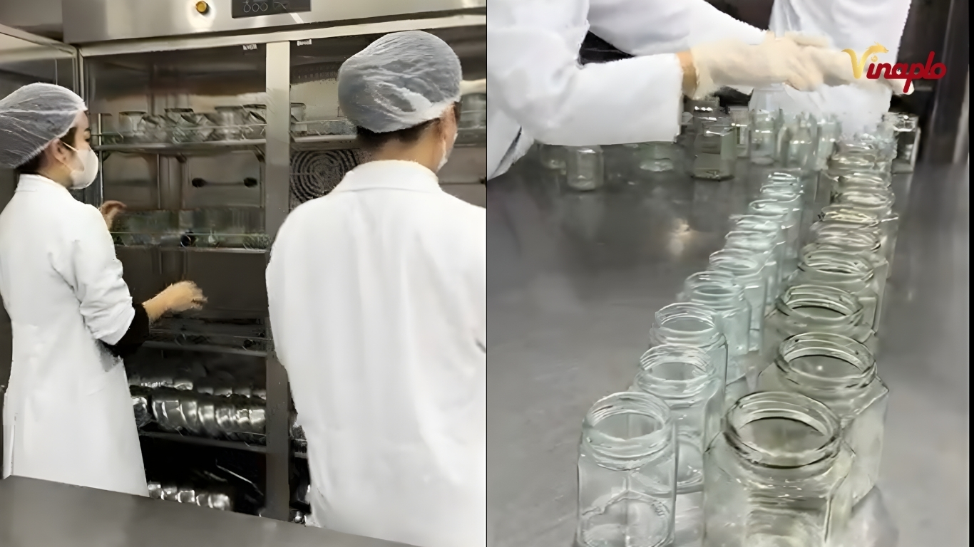 Chuẩn bị bình ngâm 